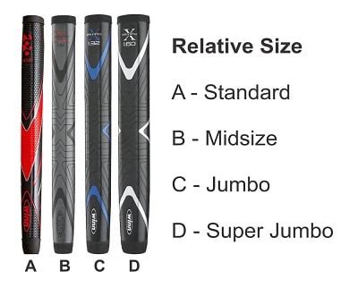 oversize putter grip vs regular.